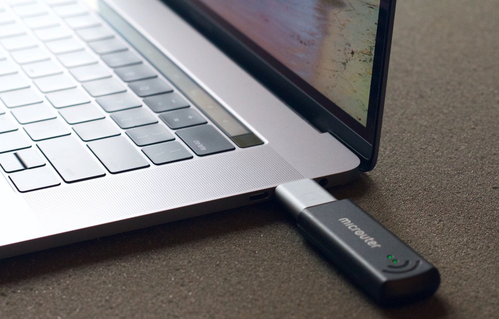 Boudica USB to Ethernet &nbsp;THF using a USB-C to USB adapter. &nbsp;Perfect for new Macs and Chromebooks.